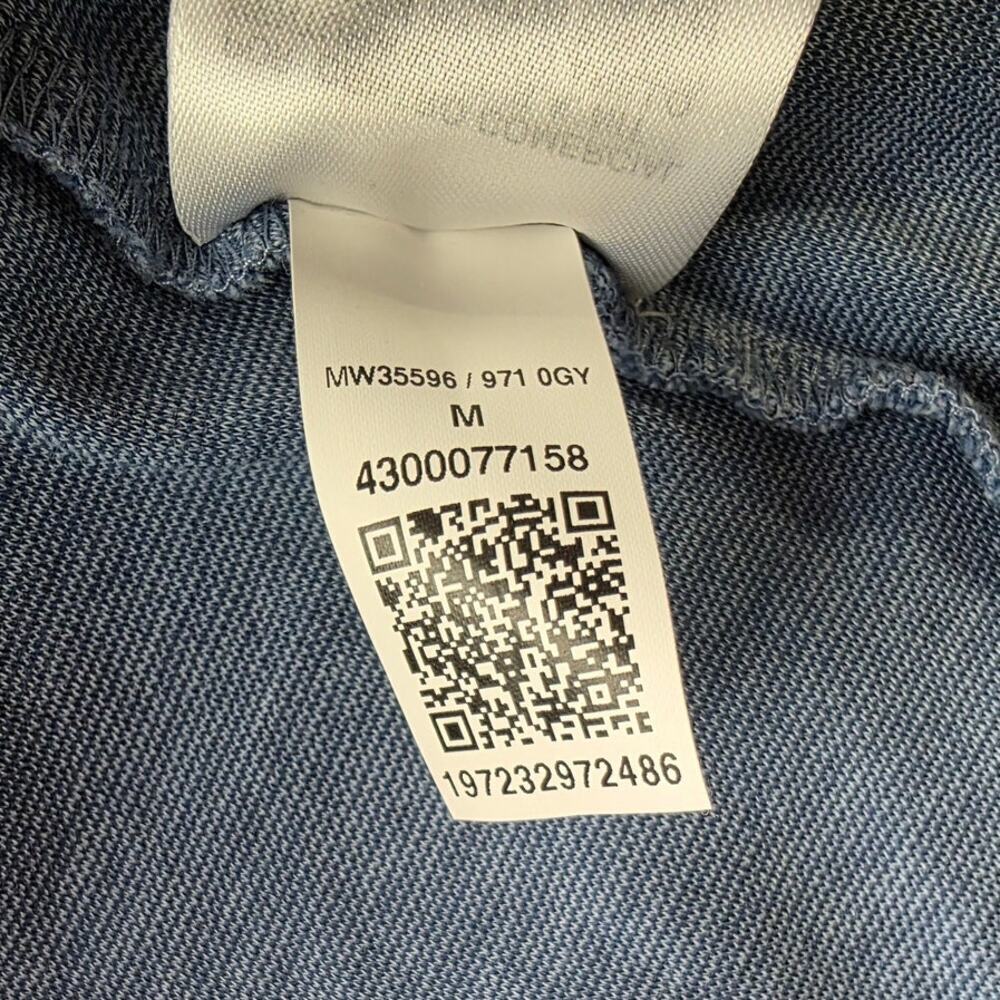 Tommy Hilfiger Blue Polo Regular Fit Shirt Size M - Picture 12 of 14